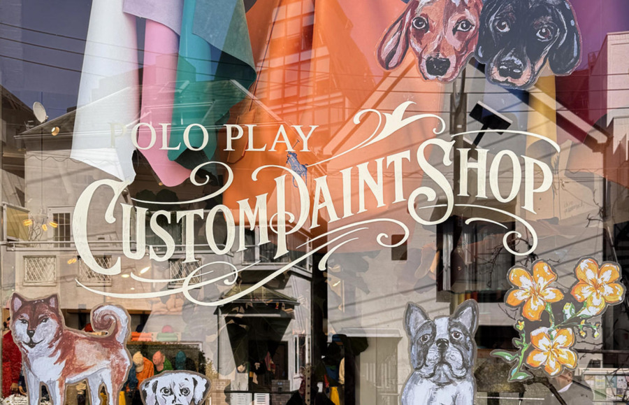 サインペイント制作事例 | POLO PLAY CUSTOM PAINT SHOP